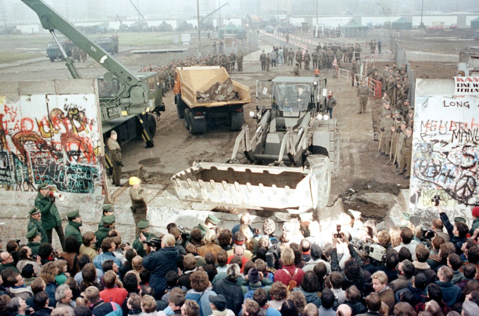  The dismantling of the Berlin Wall was the climax of six months in which the communist regimes of eastern Europe tottered and fell