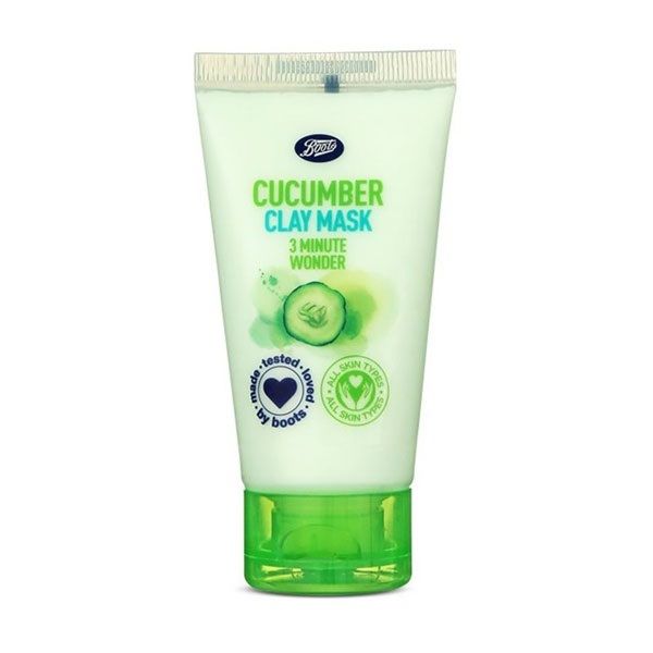  Boots Cucumber Clay Mask 3 Minute Wonder has been praised by beauty fans - and it only costs £1.50