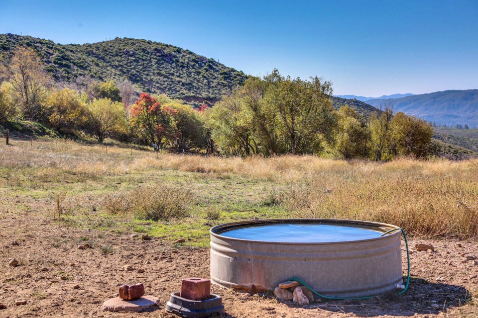 The home is built across a mammoth 80 acres