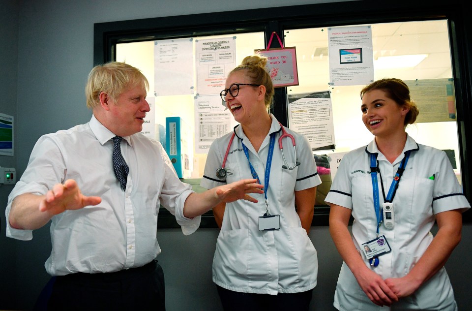  Boris Johnson is targeting waiting NHS times with a pledge to deliver 50,000 GP appointments and 6,000 new doctors across the UK