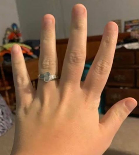  A woman's engagement ring has been compared to a penis on a ring shaming group