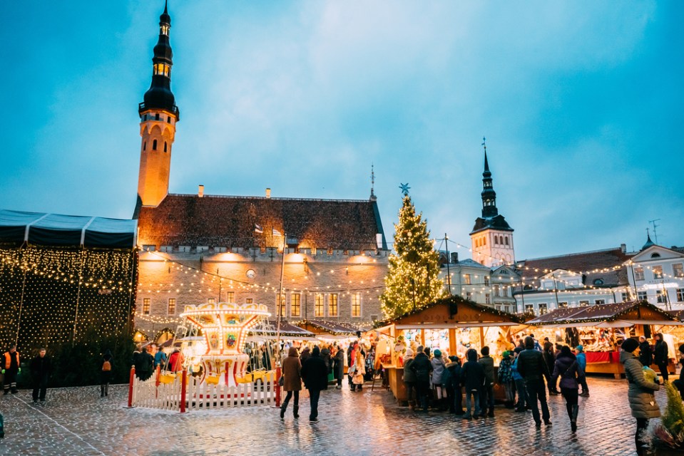  This beautiful Christmas market in Estonia hosts 3,000 festive performers on their centre stage