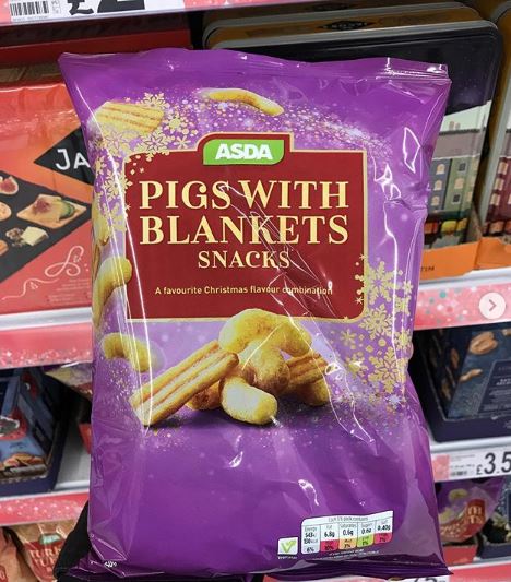 Asda's Pigs with Blankets crisps