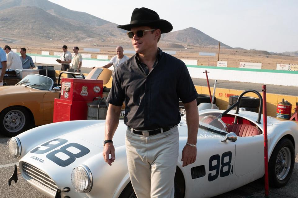  Matt Damon plays Ford designer Carroll Shelby