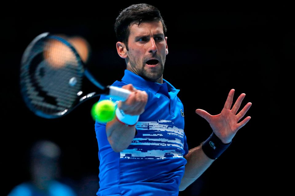  Djokovic is trying to finish the season as the undisputed world No.1