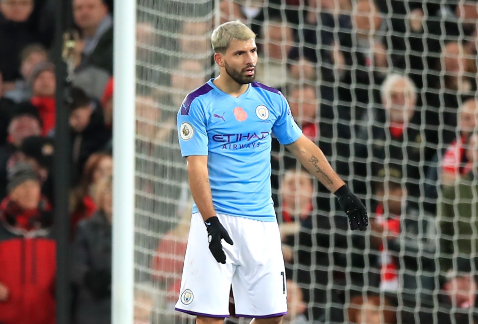 Sergio Aguero is the wrong side of 30 although he is still banging in the goals