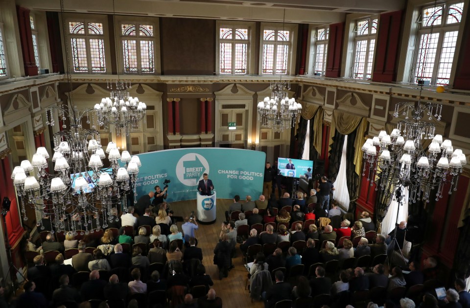  The Brexit Party boss abandoned his pledge to stand 600 candidates at the upcoming poll