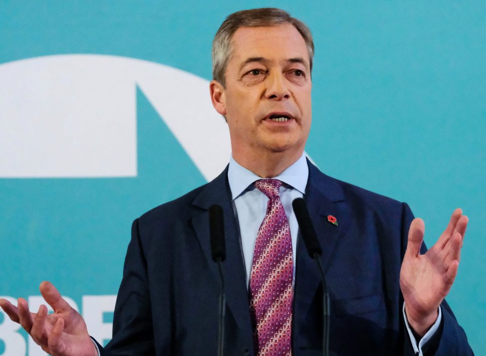 Nigel Farage has pulled Brexit Party candidates in 317 seats from fighting the election