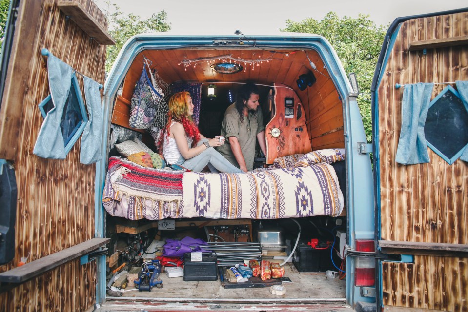  They have so far been to 25 countries in it - living frugally in the cosy home