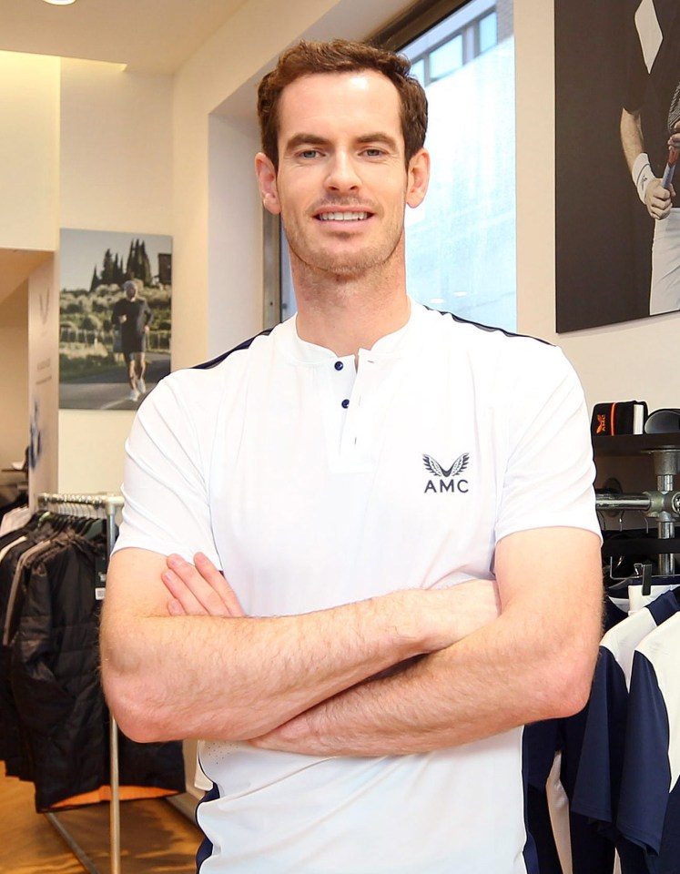 Andy Murray revealed he piled on 10lbs after gorging out on chocolate biscuits after his new-born baby was born