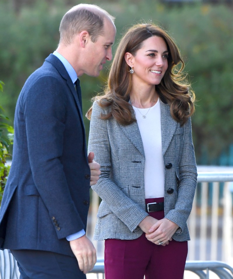 Prince William and Kate Middleton attended the event together this morning