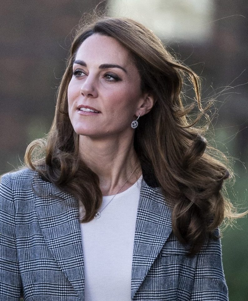 Kate helped to launch the charity six months ago with William and Harry and Meghan