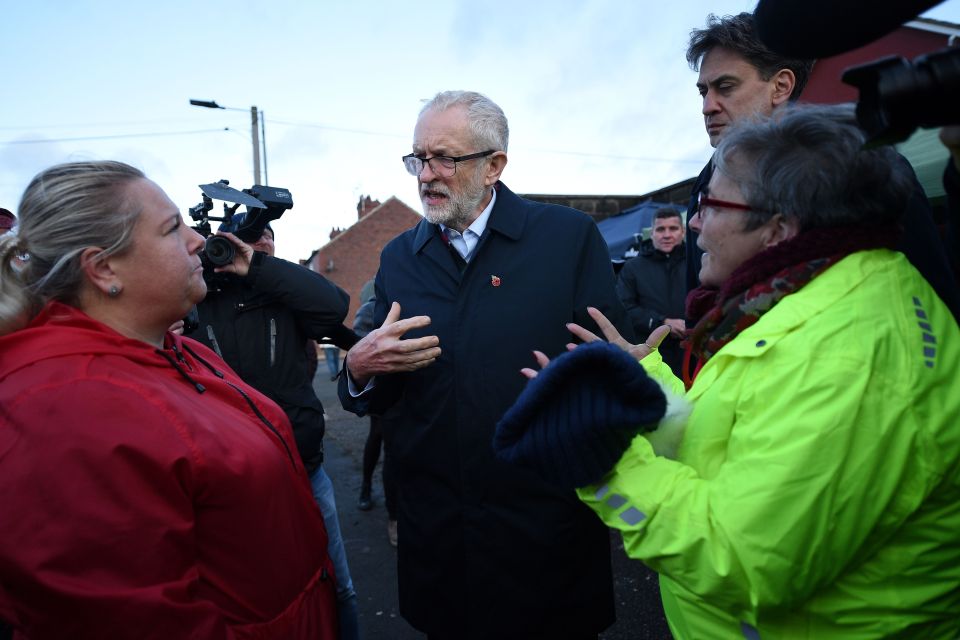  Corbyn, who was today snapped talking to flood affected residents in Doncaster, previously hinted at a manifesto U-turn over controversial plans to abolish private schools