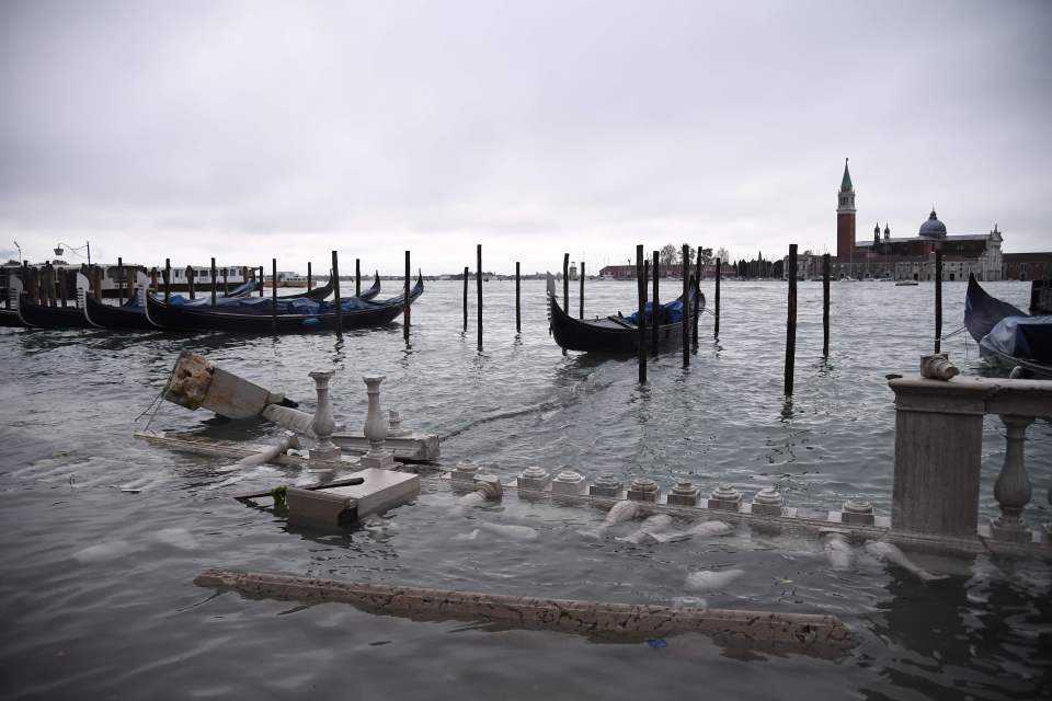  The floods are already feared to have claimed two lives