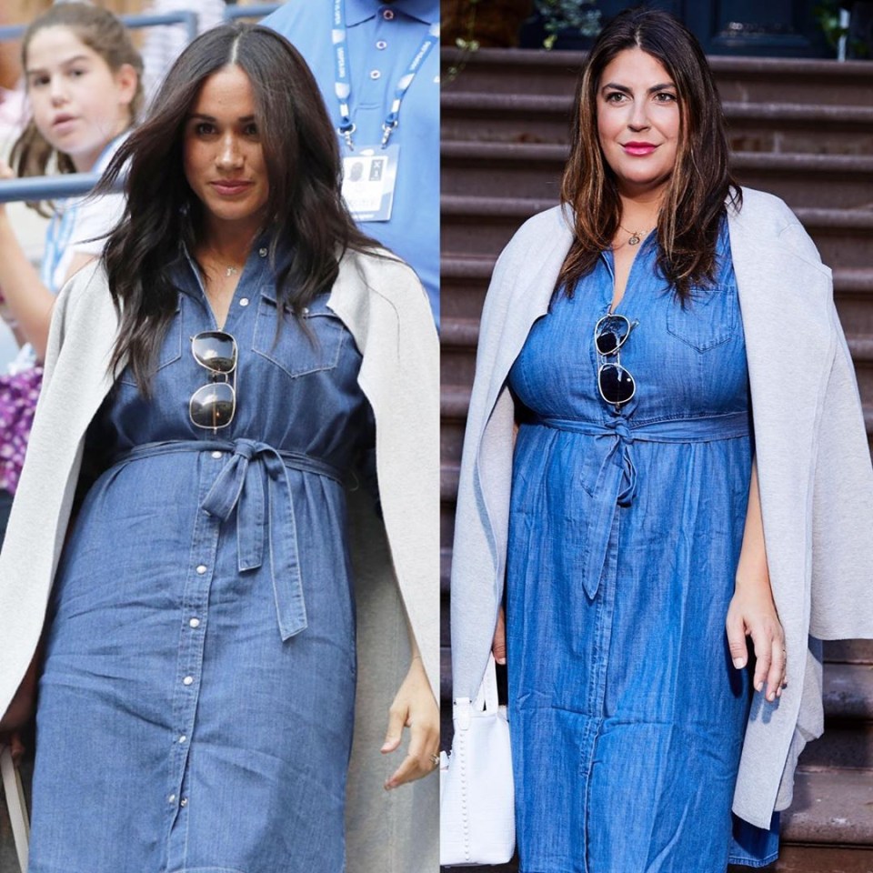 The fashion blogger says it’s not a matter of ‘who wore it better’ but proving size shouldn’t determine style