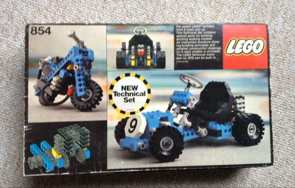  A well-used Lego go-kart sold for £41 on eBay this week