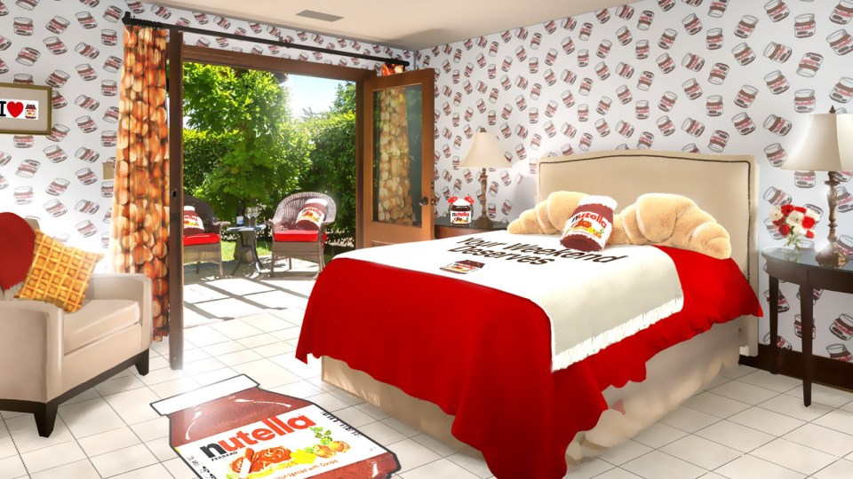  You can soon stay in a Nutella themed hotel