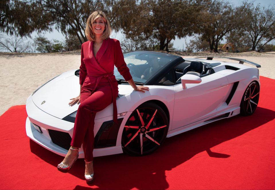  Kate Garraway posed with her luxury motor