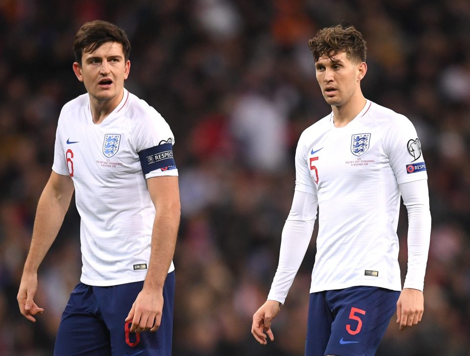 Harry Maguire is the defensive rock but the same cannot be said for John Stones right now