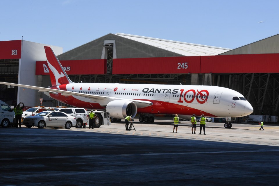  The test flight follows the New York to Sydney route last month