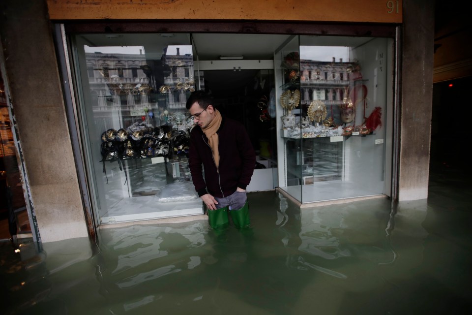  The floods in Venice have been described as 'apocalyptic'