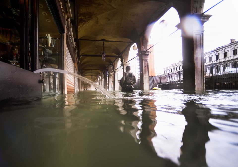  The tidal surge is the last thing stricken Venice needed