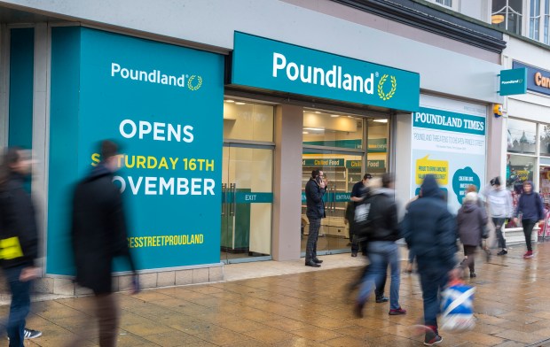 Poundland store