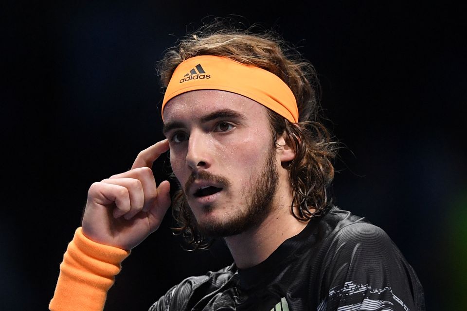 He may only be 21 years old but Tsitsipas already has a very wise and mature head on his young shoulders