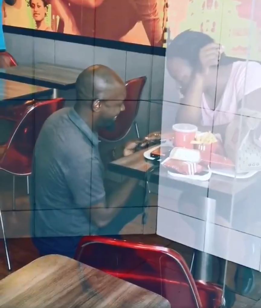 A South African man was shamed for popping the question in KFC