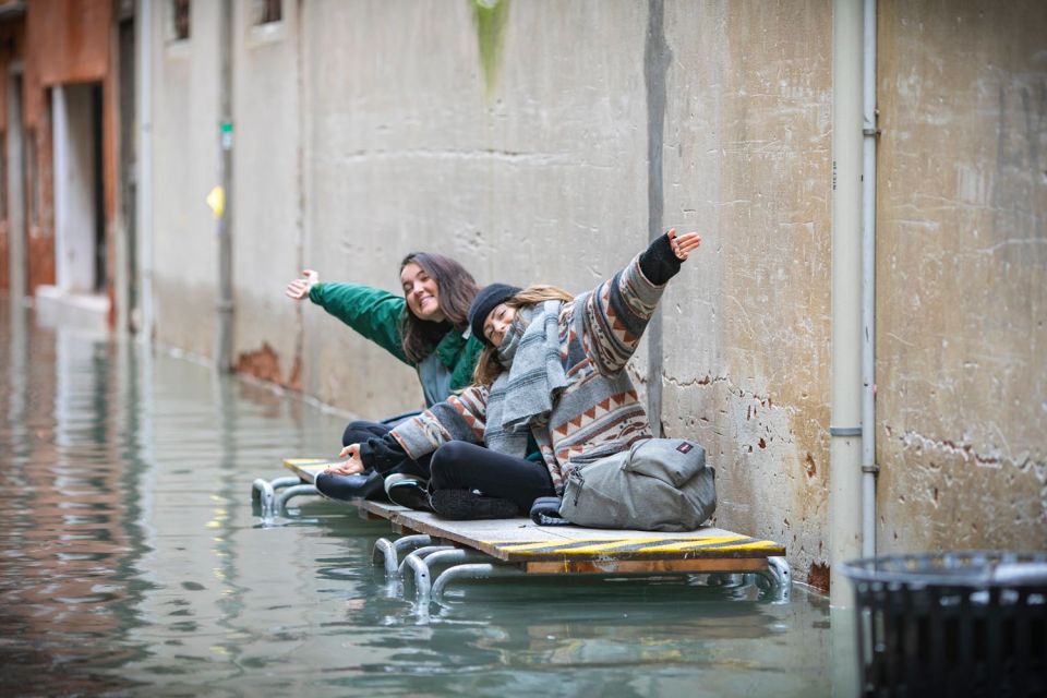  Venice was hit on Sunday by a record third exceptional tide in the same week