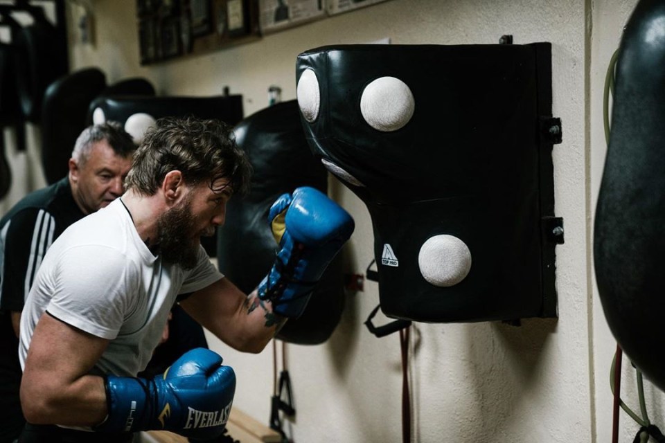  McGregor has returned to his first amateur boxing club ahead of his UFC comeback