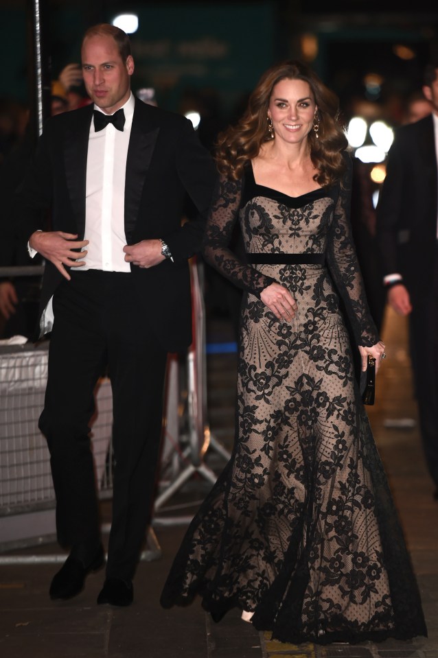  Wills and Kate impressed as they arrived at the Royal Variety Performance