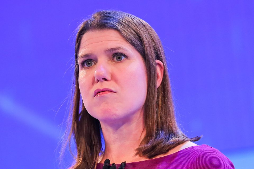  Swinson tweeted: 'Scared boys?'