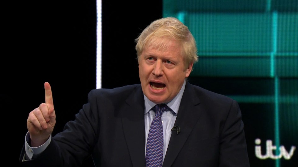  Furious Boris vowed the NHS was 'never for sale'