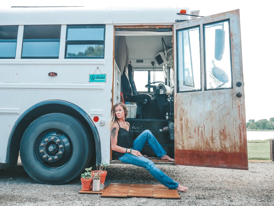 The bus has now travelled over 5,000 miles around the world