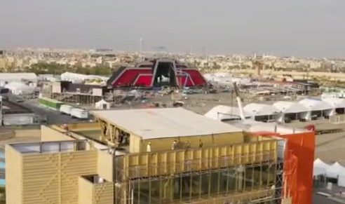  The stadium is nearly ready with just two weeks to go until Joshua vs Ruiz