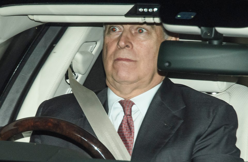  The Duke of York was seen today, leaving Buckingham Palace, a day after it was announced that he was quitting his royal duties