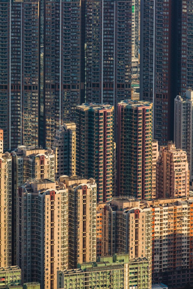  The Kowloon district, Hong Kong, China, December 2018