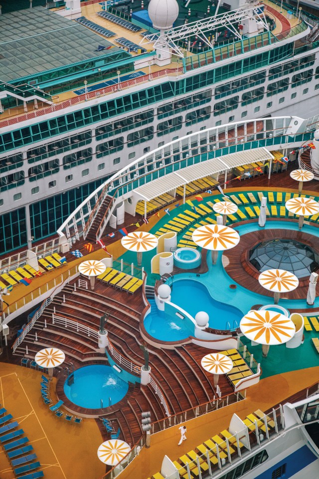  An international cruise ships at Singapore's Keppel Harbour, 2011