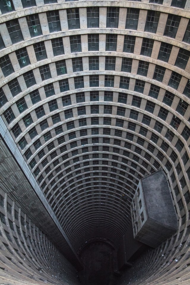  The Ponte City Apartments in Johannesburg, South Africa, July 2017