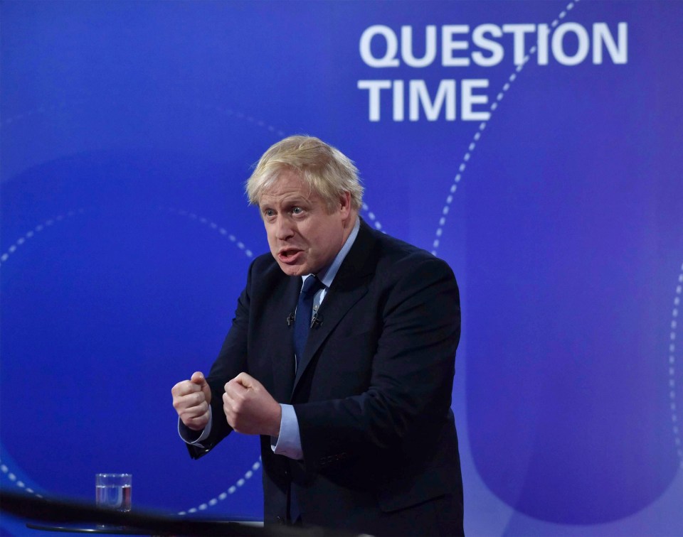 The same expert said Boris Johnson's hand gestures showed he was 'passionate'