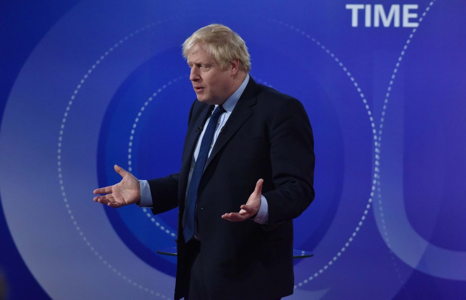  Boris Johnson kept his cool under fire during the Question Time leaders' debate