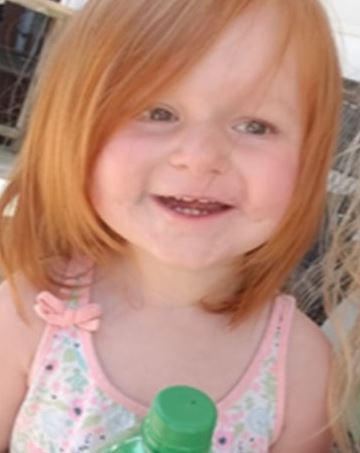  Little Arabella Parker succumbed to her injuries on Friday