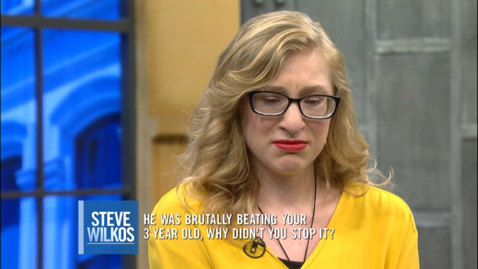  Delcamp appeared on The Steve Wilkos Show before her arrest to speak about the horrific wounds suffered by her daughter