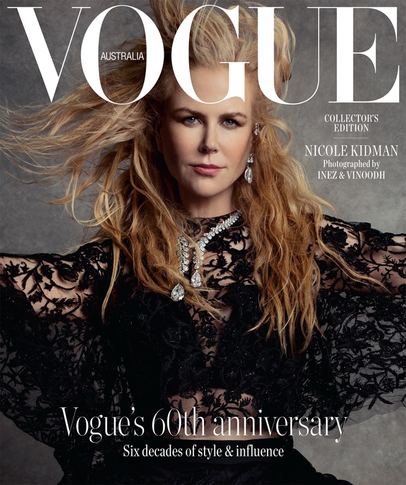  She graced the cover to celebrate the anniversary of the iconic magazine in her homeland