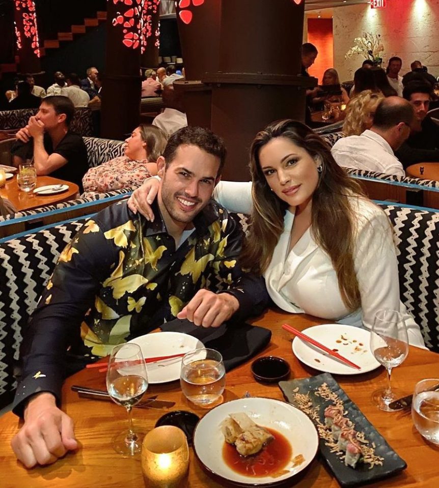  Jeremy and Kelly enjoyed a meal at Komodo in Miami