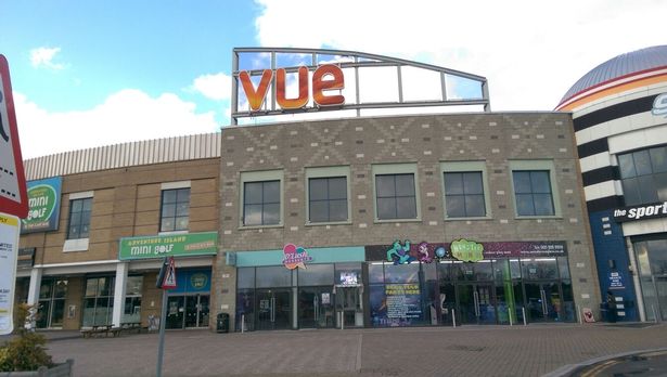  Chaotic scenes unfolded outside the Vue cinema in Birmingham