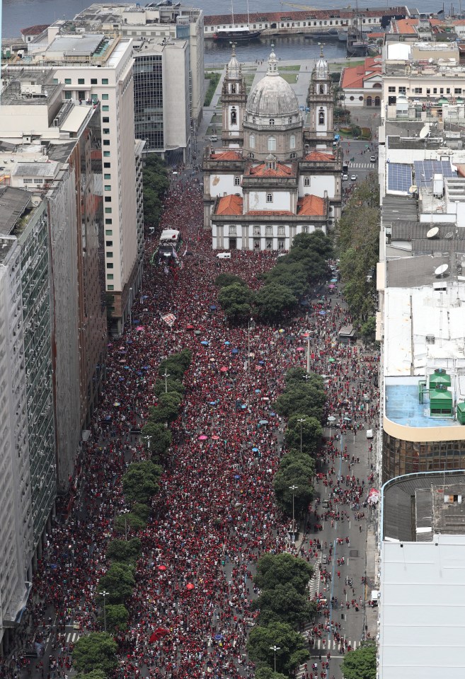  River Plate had led Flamengo until the 89th minute