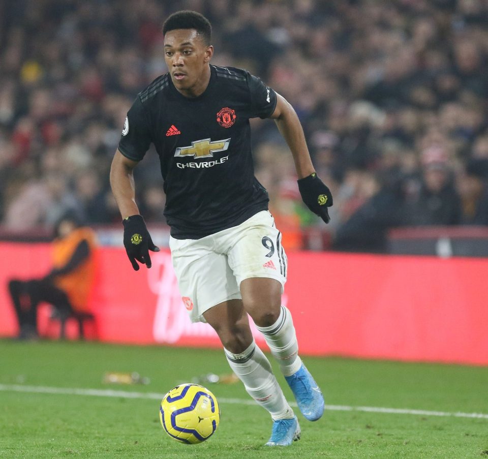  Anthony Martial was surprisingly lethargic against Sheffield United