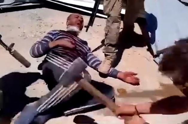 A gruesome video emerged in May appearing to show the Wagner Group torturing a Syrian national